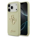 Apple iPhone 17 Pro Uyumlu Kılıf Guess Orjinal Lisanslı Grained Yazı Logolu Kapak