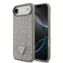 Apple iPhone 17 Air Uyumlu Kılıf Guess Orjinal Lisanslı Taşlı Arka Yüzey Üçgen Logolu Kapak