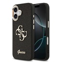 Apple iPhone 17 Uyumlu Kılıf Guess Orjinal Lisanslı 4G Büyük Metal Kamera Çerçeveli ve Logolu Glitter Kapak