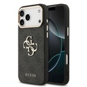Apple iPhone 17 Pro Max Uyumlu Kılıf Guess Orjinal Lisanslı Gold Metal Kamera Çerçeveli 4G Desenli Metal Büyük 4G ve Yazı Logolu Kapak