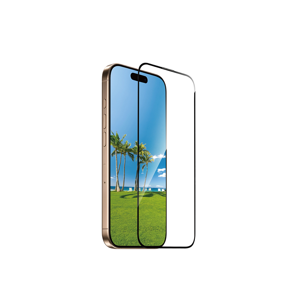 Apple iPhone 17 Pro Max Uyumlu Wiwu GT-009 Polimer Oleofobik Kaplama Şeffaf Pürüzsüz Temperli Cam Ekran Koruyucu