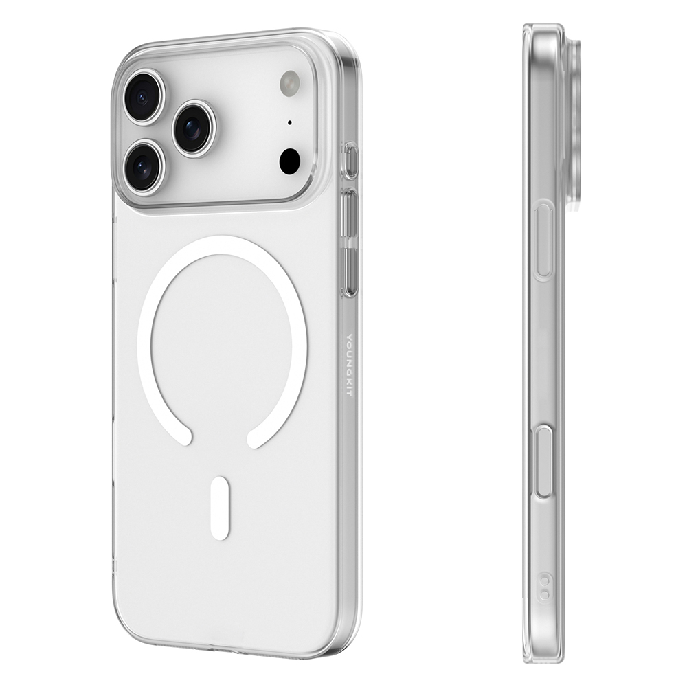 Apple iPhone 17 Pro Max Uyumlu Kılıf M-safe Şarj Özellikli Youngkit High Definition Serisi Kapak