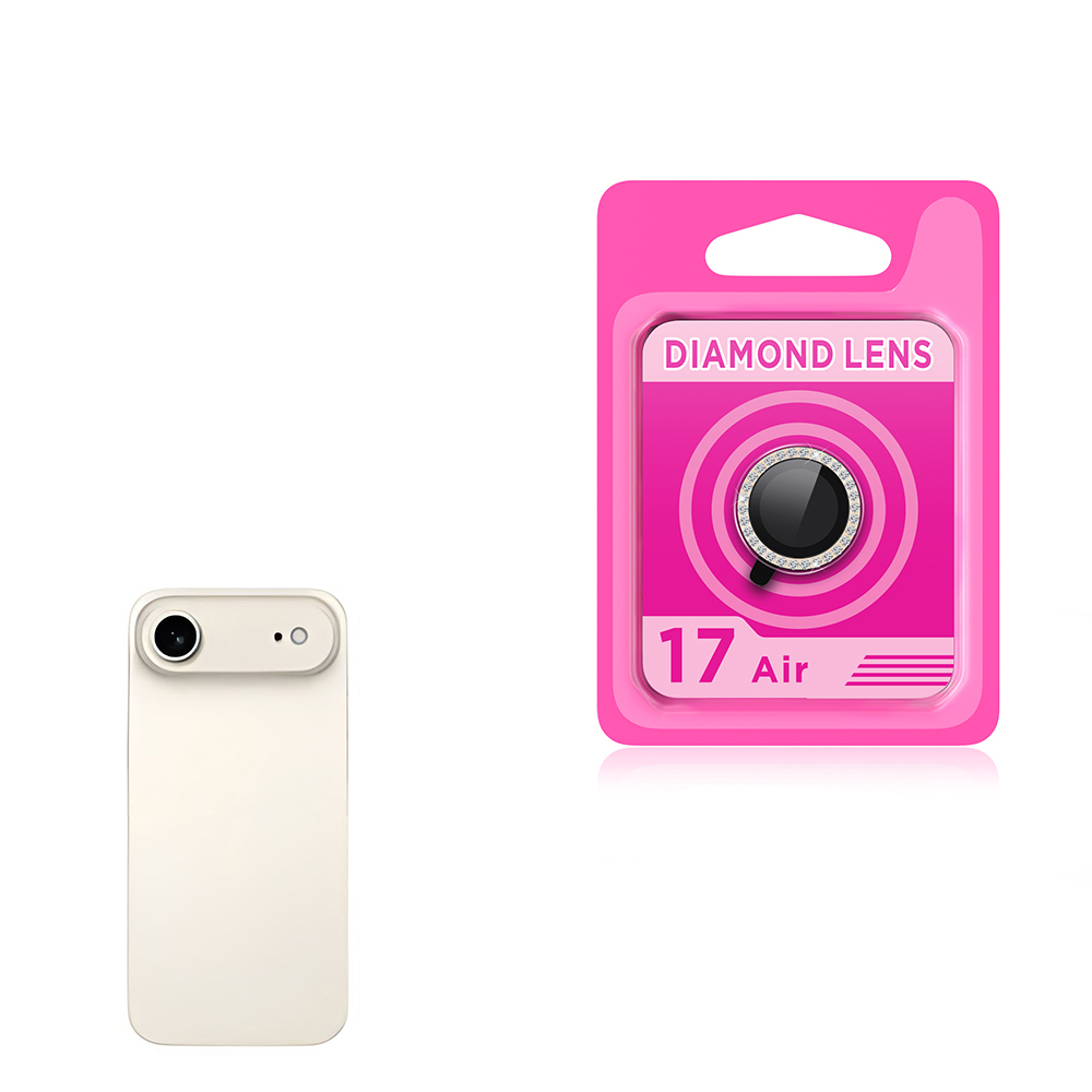 Apple iPhone 17 Air Uyumlu Zore CL-06 Kamera Lens Koruyucu
