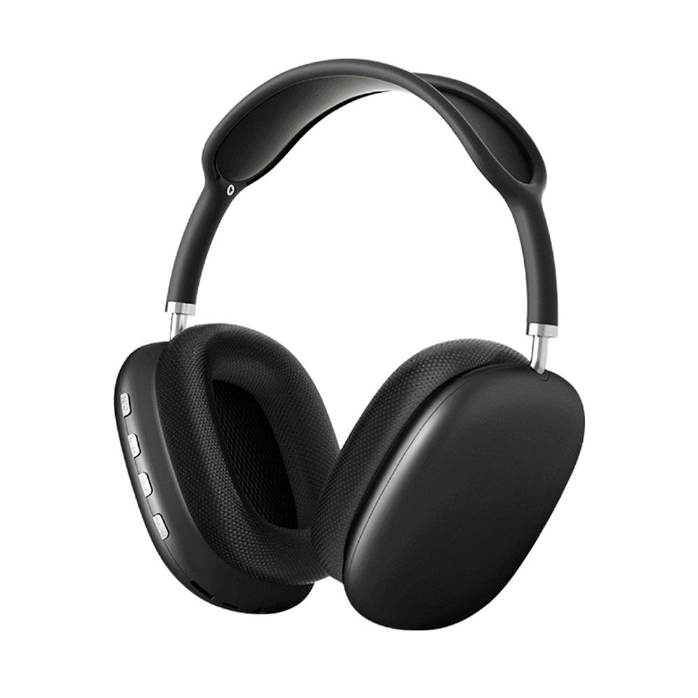 [RNZ-TA123713] Lapas P10 Hi-Fi Ses Kalitesi Ayarlanabilir ve Katlanabilir Kulak Üstü Bluetooth Kulaklık (Siyah)