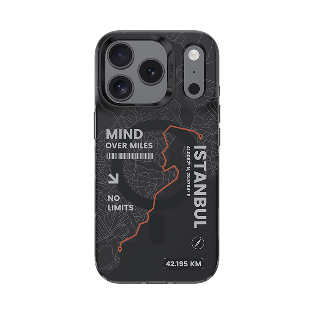 [RNZ-TA122862] Apple iPhone 17 Pro Max Uyumlu Kılıf M-safe Şarj Özellikli Benks City Serisi Kapak