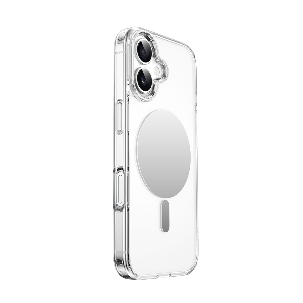 [RNZ-TA123753] Apple iPhone 17 Uyumlu Kılıf M-safe Şarj Özellikli Wiwu MCC-701 Aynalı Pro Serisi Sert PC Kapak