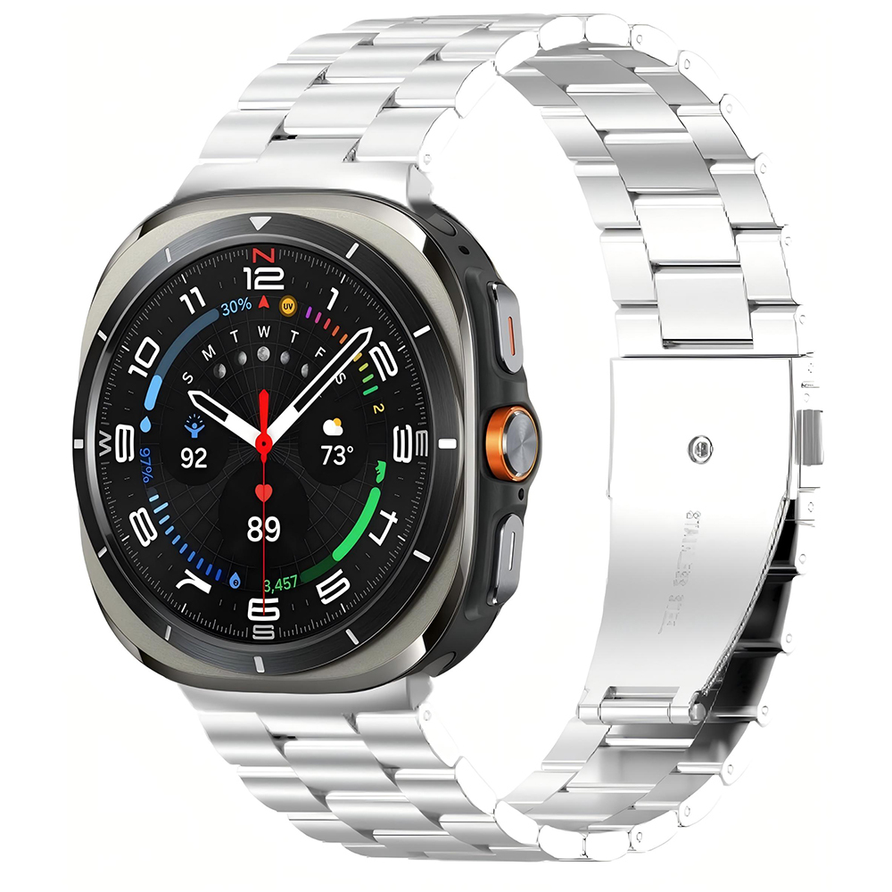 ​​Samsung Galaxy Watch 8 Uyumlu Zore KRD-04 Metal Kordon