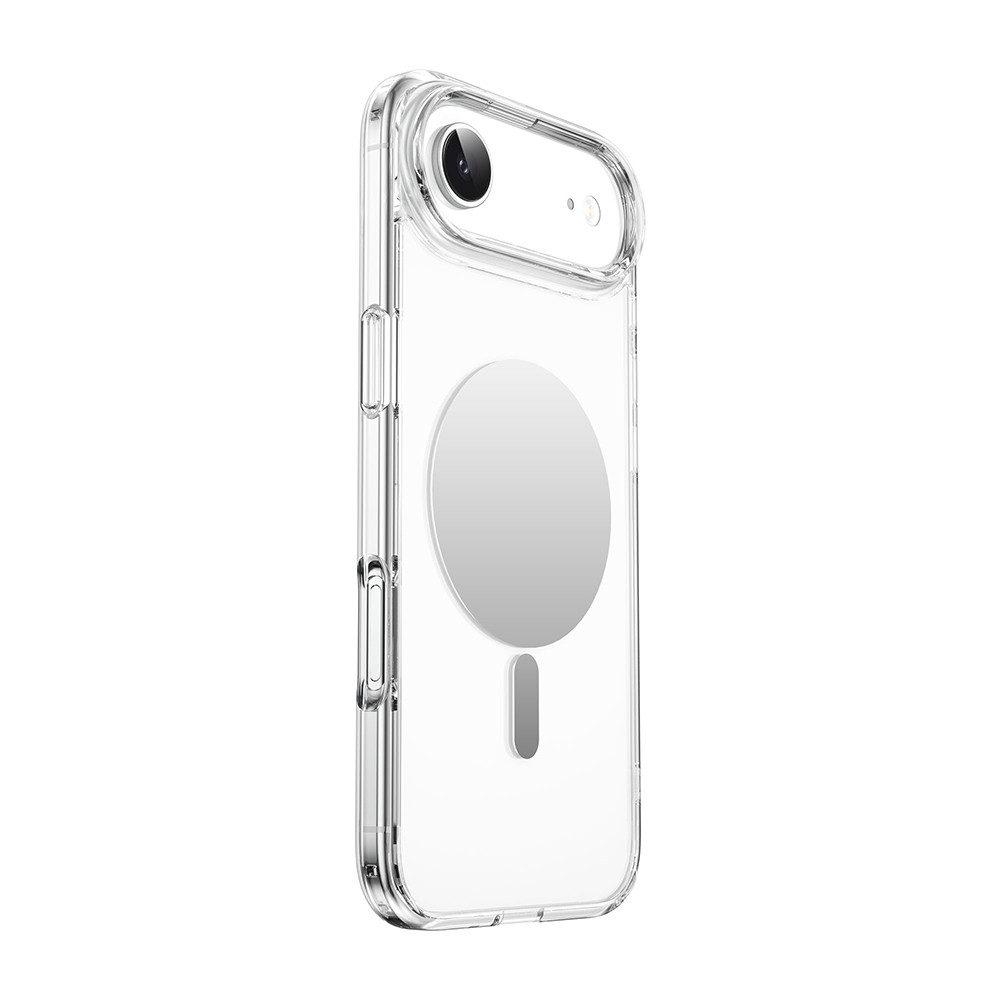 [RNZ-TA123754] Apple iPhone 17 Air Uyumlu Kılıf M-safe Şarj Özellikli Wiwu MCC-701 Aynalı Pro Serisi Sert PC Kapak