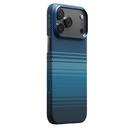 Apple iPhone 17 Pro Max Uyumlu Kılıf M-safe Şarj Özellikli Aramid Fiber Pitaka Tactile Woven Sunset-Moonrise Serisi Kapak