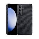 Samsung Galaxy S25 Uyumlu Kılıf M-safe Özellikli Karbon Fiber Benks Essential ArmorAir 600D Kevlar Kapak