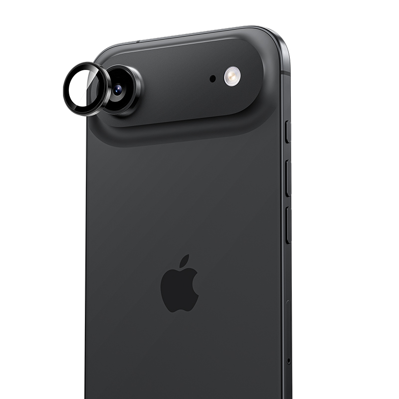 [RNZ-TA122759] Apple iPhone 17 Air Uyumlu Benks AR Glass Warrior Premium Cam Kamera Lens Koruyucu (Siyah)