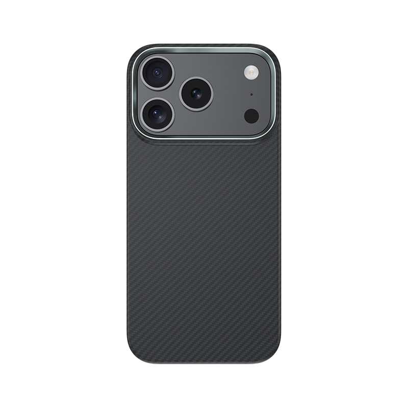 [RNZ-TA122800] Apple iPhone 17 Pro Max Uyumlu Kılıf Benks M-safe Şarj Özellikli Metal Kamera Çerçeveli Magnetik ArmorAir 600D Kevlar Fiber Kapak