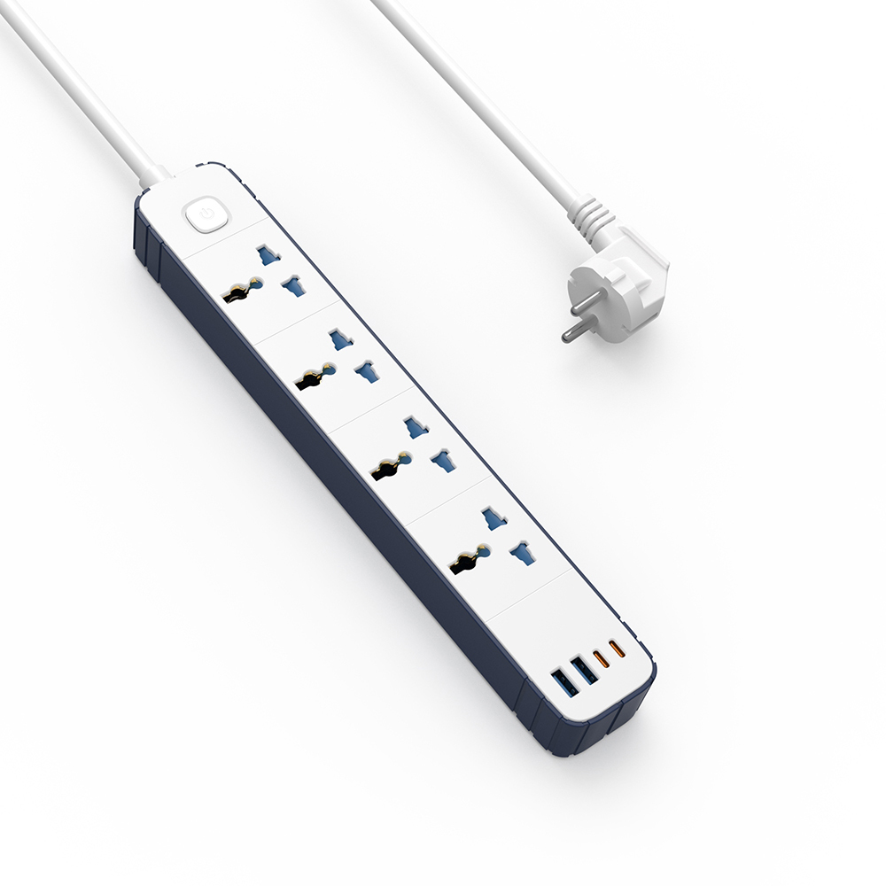 [RNZ-TA122803] Wiwu Wi-S007 20W GaN Tech Power Strip 8 in 1 Çoklu Priz 2M