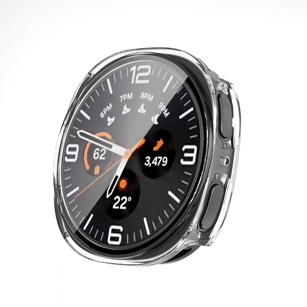 Samsung Galaxy Watch 8 40mm Uyumlu Sert PC Kasa ve Ekran Koruyucu Zore Watch Gard 38