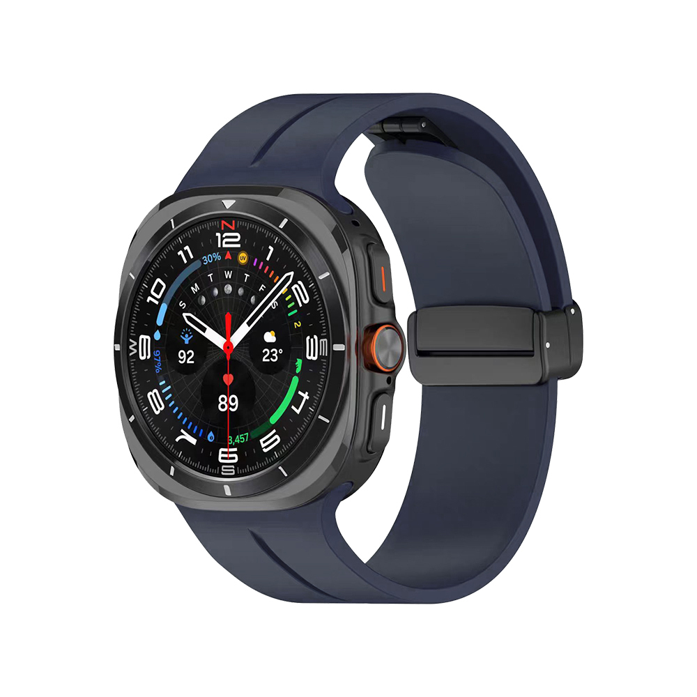 Samsung Galaxy Watch 8 44mm Uyumlu Zore KRD-84 22mm Silikon Kordon