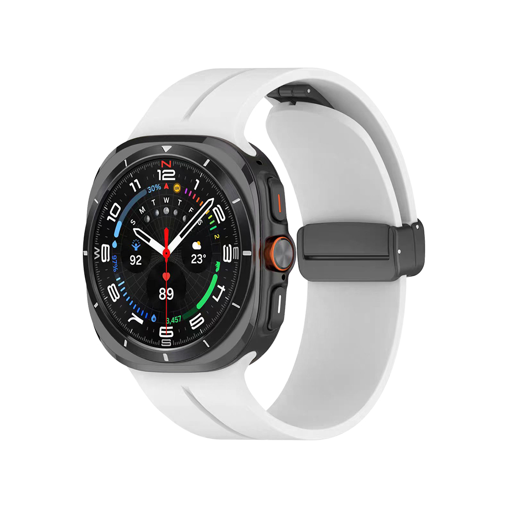 Samsung Galaxy Watch 8 Classic 46mm Uyumlu Zore KRD-84 Silikon Kordon