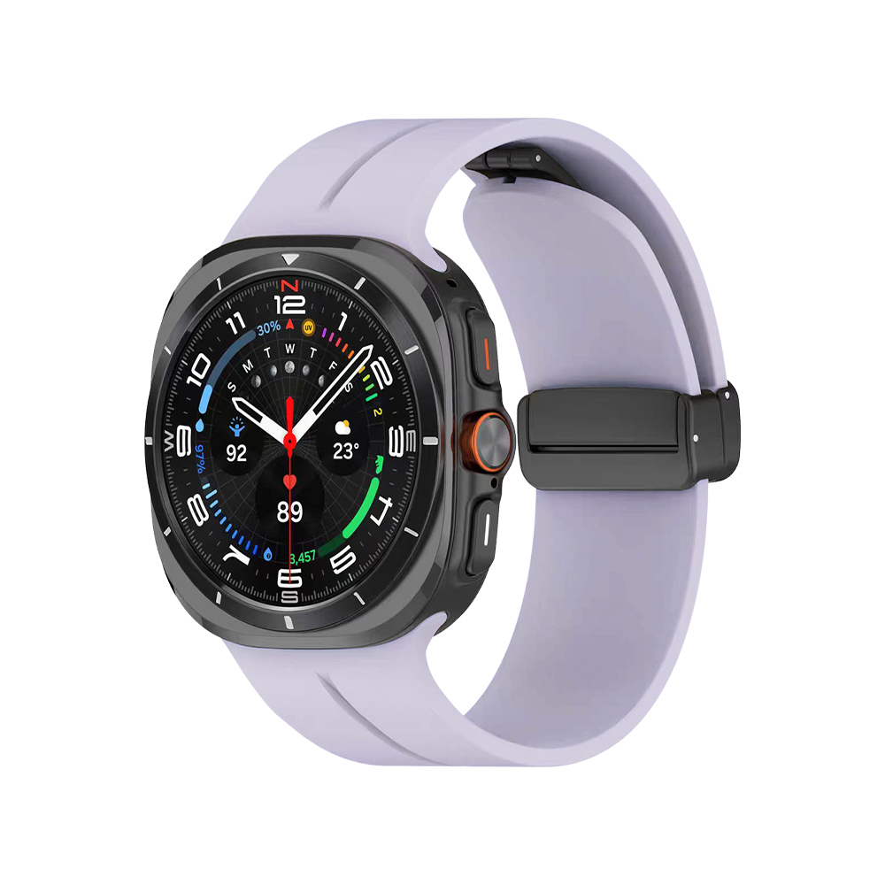 Samsung Galaxy Watch 8 Classic 46mm Uyumlu Zore KRD-84 Silikon Kordon