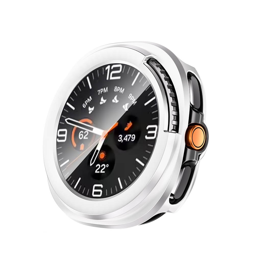 Samsung Galaxy Watch 8 Classic 46mm Uyumlu Sert PC Kasa ve Ekran Koruyucu Zore Watch Gard 39