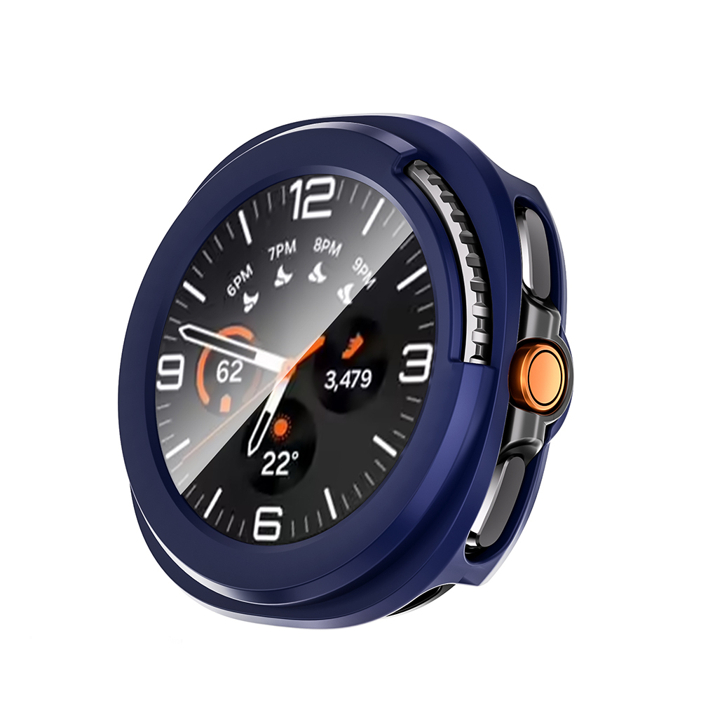 Samsung Galaxy Watch 8 Classic 46mm Uyumlu Sert PC Kasa ve Ekran Koruyucu Zore Watch Gard 39