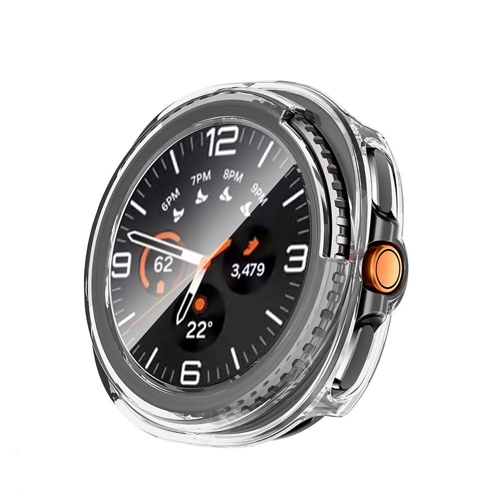 Samsung Galaxy Watch 8 Classic 46mm Uyumlu Sert PC Kasa ve Ekran Koruyucu Zore Watch Gard 39