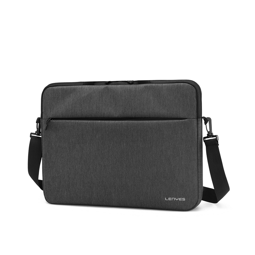 [RNZ-TA123456] Lenyes LB509 Cleo Protect Pro Serisi Darbe Emici Su Geçirmez Polyester Kumaş 15.6 inç Laptop Çantası