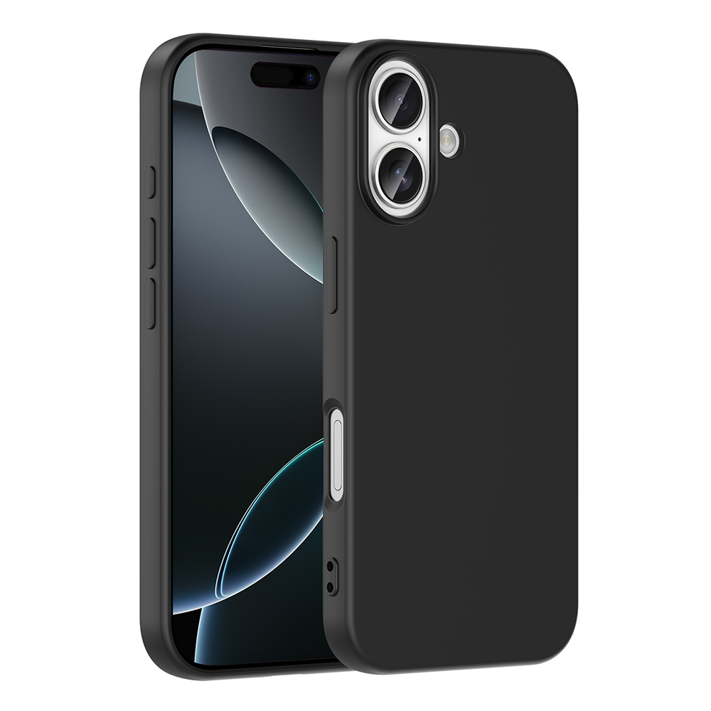 [RNZ-TA123410] Apple iPhone 17 Uyumlu Kılıf Zore Mara Lansman Kapak (Siyah)