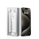 Apple iPhone 14 Uyumlu Zore 3D Oliv HD Temperli Cam Ekran Koruyucu + Kolay Uygulama Aparatı