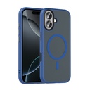 Apple iPhone 17 Uyumlu Kılıf Mat Arka Yüzey Wireless Şarj Özellikli Zore Flet M-safe Kapak
