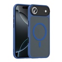 Apple iPhone 17 Air Uyumlu Kılıf Mat Arka Yüzey Wireless Şarj Özellikli Zore Flet M-safe Kapak