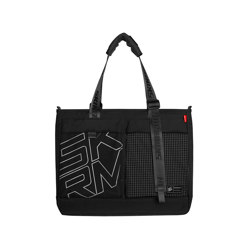 [RNZ-TA123465] Skinarma Jager Totebag Naylon Scout Taşıma Çantası (Siyah)