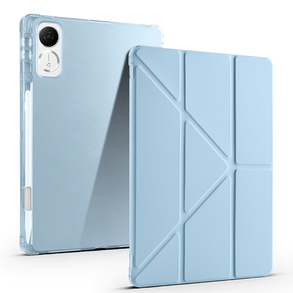 Honor Pad V9 Uyumlu Kılıf Zore Tri Folding Kalem Bölmeli Standlı Kılıf