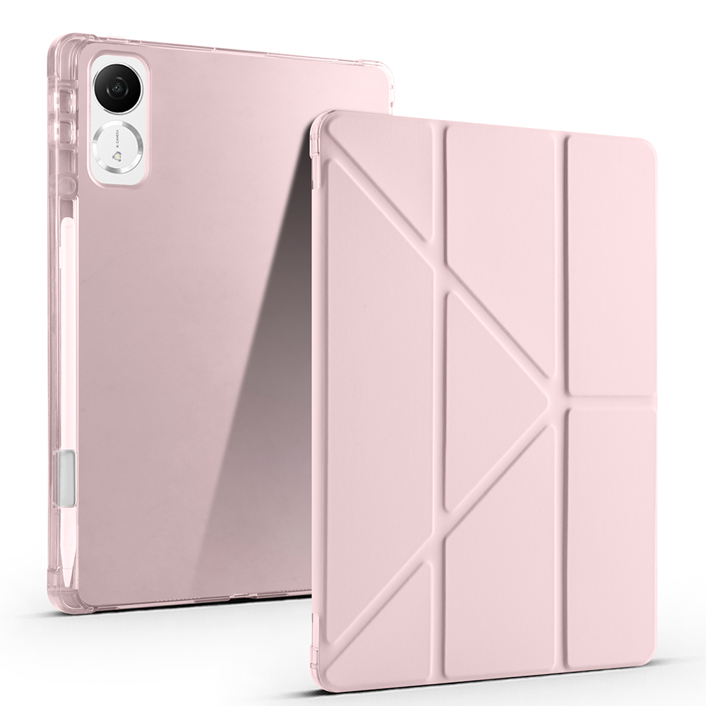 Honor Pad V9 Uyumlu Kılıf Zore Tri Folding Kalem Bölmeli Standlı Kılıf