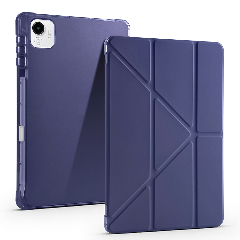 Honor Pad X9 Pro Uyumlu Kılıf Zore Tri Folding Kalem Bölmeli Standlı Kılıf