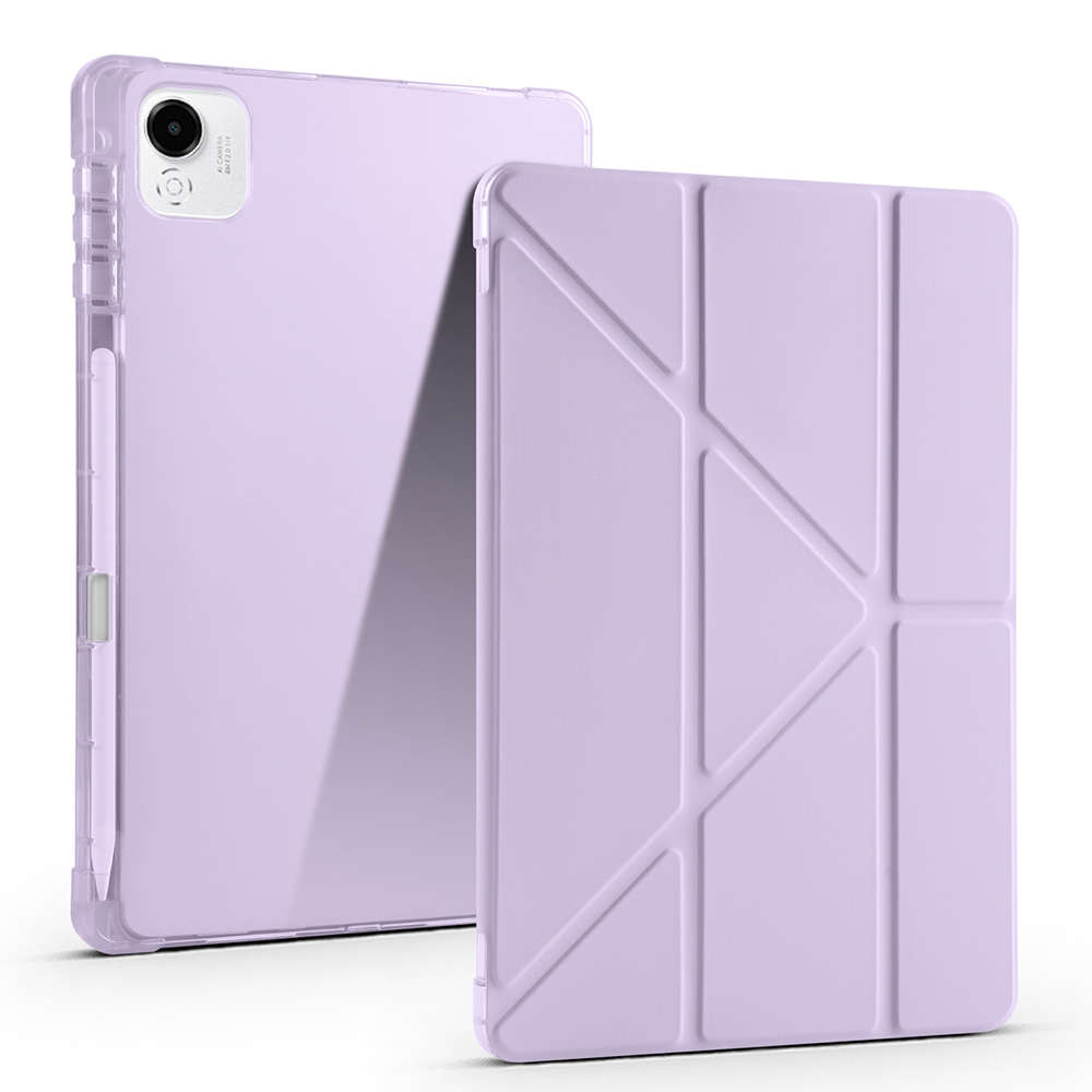 Honor Pad X9 Pro Uyumlu Kılıf Zore Tri Folding Kalem Bölmeli Standlı Kılıf