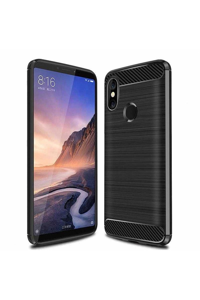 [RNZ-TA13887] Xiaomi Mi Max 3 Uyumlu Kılıf Zore Room Silikon Kapak (Siyah)