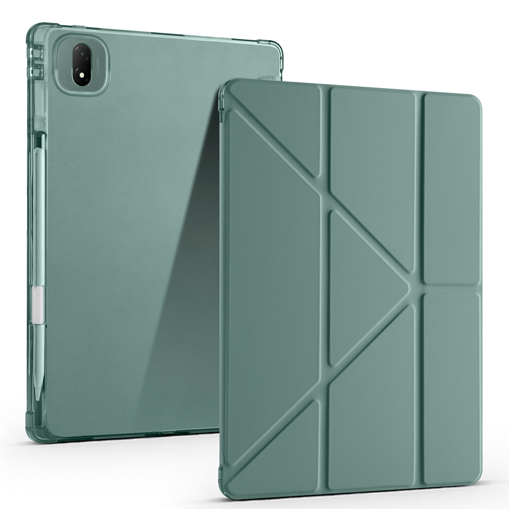 Honor Pad GT Pro Uyumlu Kılıf Zore Tri Folding Kalem Bölmeli Standlı Kılıf