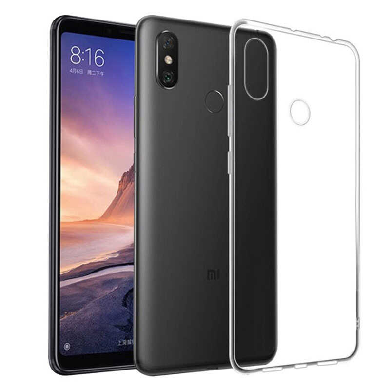 Xiaomi Mi Max 3 Uyumlu Kılıf Zore Süper Silikon Kapak