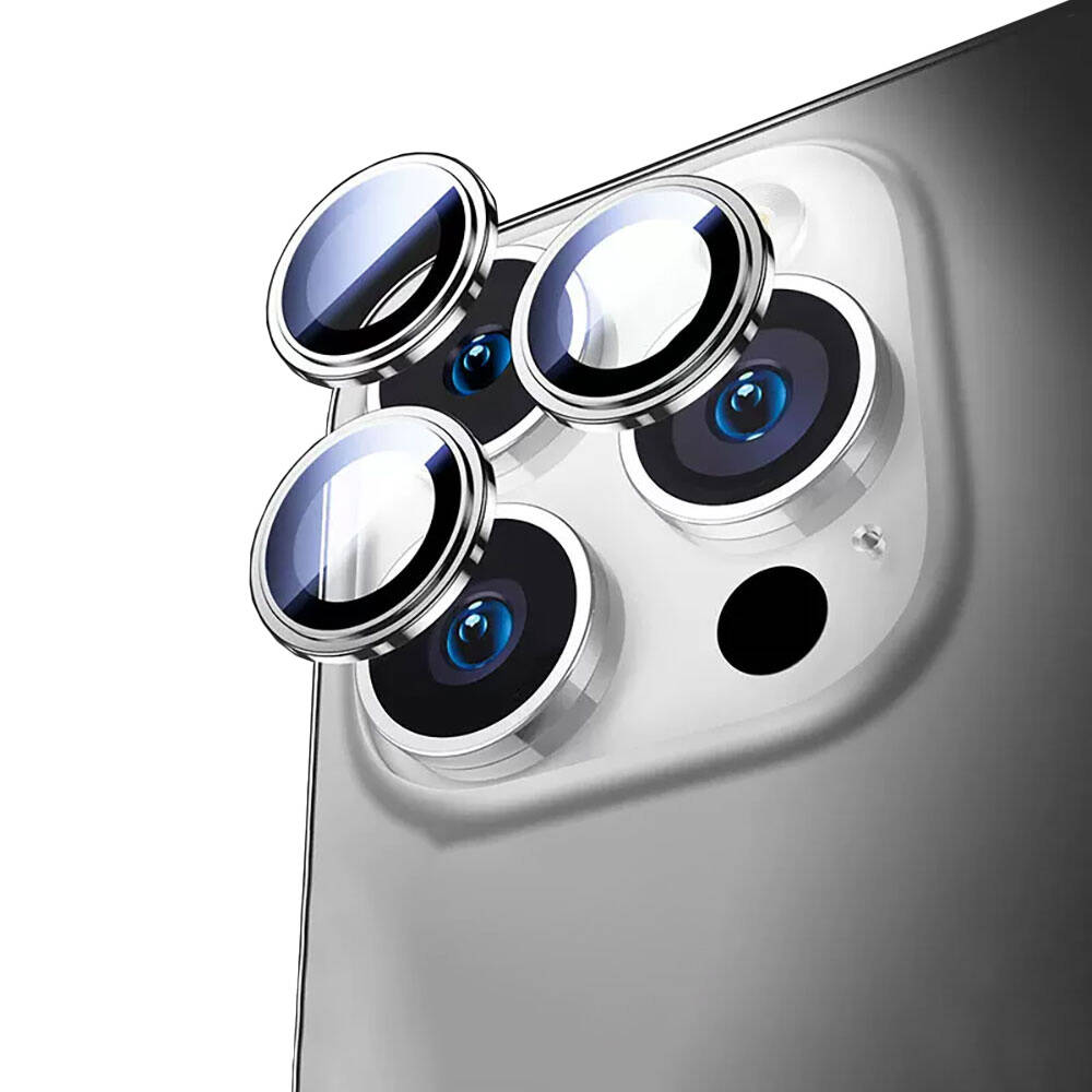 Apple iPhone 17 Pro Max Uyumlu​ Wiwu Lens Guard Metal Kamera Lens Koruyucu