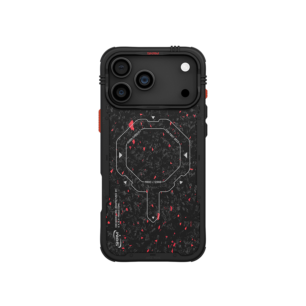 Apple iPhone 17 Pro Uyumlu Kılıf M-safe Şarj Özellikli Airbag Tasarımlı Skinarma Vektor Kapak