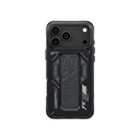 Apple iPhone 17 Pro Max Uyumlu Kılıf M-safe Şarj Özellikli Teknoloji Desenli Skinarma Helio Mag Charge Standlı Kapak