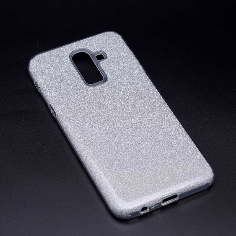 Samsung Galaxy J8 Uyumlu Kılıf Zore Shining Silikon