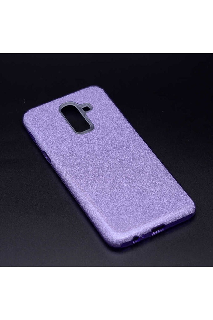 Samsung Galaxy J8 Uyumlu Kılıf Zore Shining Silikon