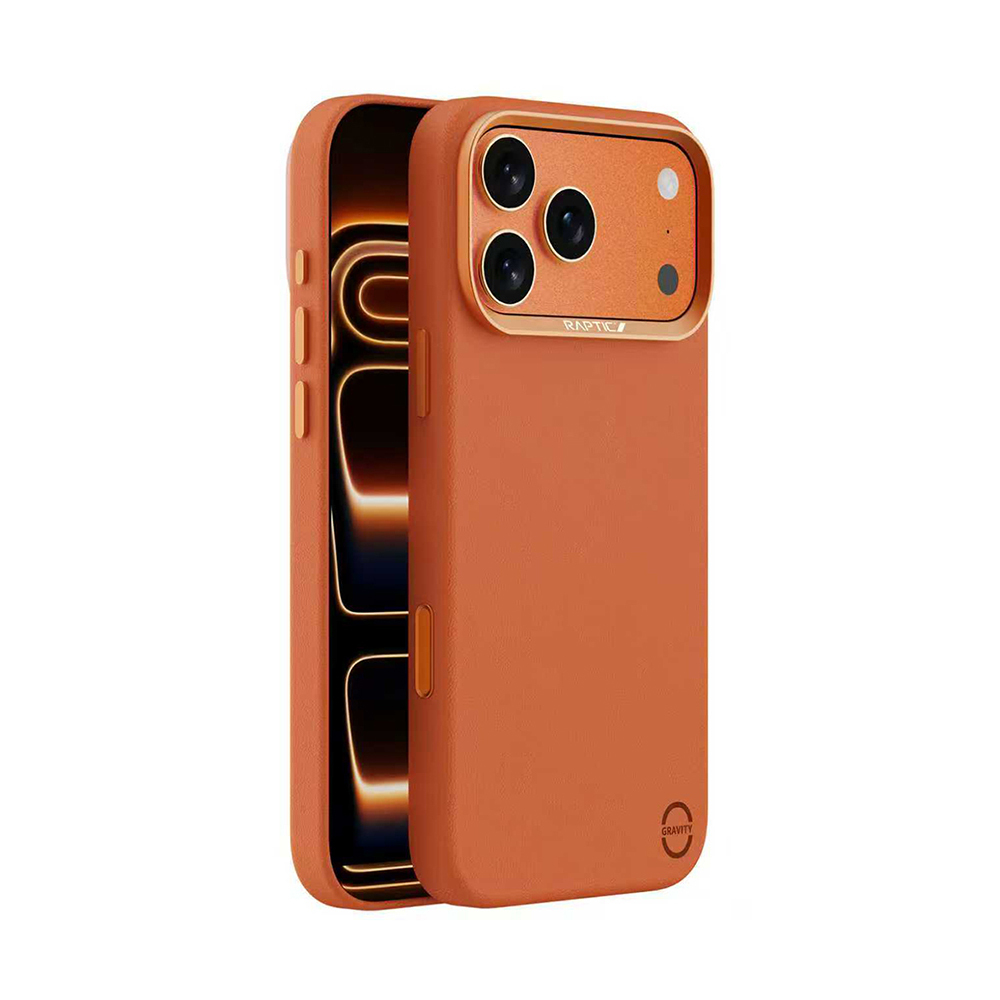 Apple iPhone 17 Pro Max Uyumlu Kılıf M-Safe Şarj Özellikli Polimerik Deri Raptic Urban Nano Kapak