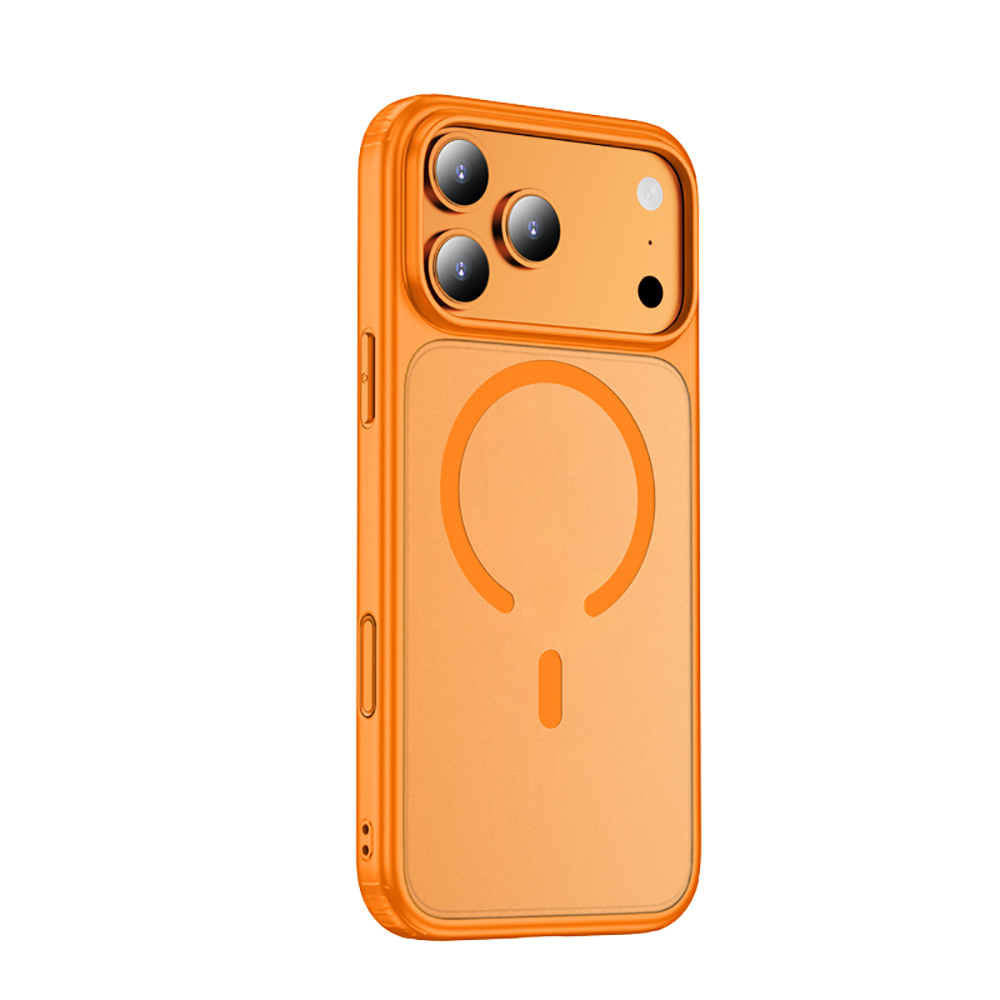 Apple iPhone 17 Pro Uyumlu Kılıf M-safe Şarj Özellikli Mat Arka Yüzey Wlons Lola Kapak