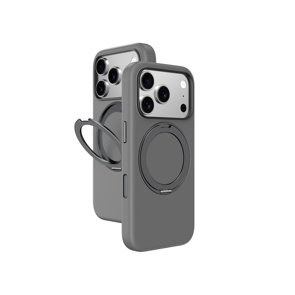 Apple iPhone 17 Pro Uyumlu Amazingthing Cloudie MagSpin 360 Derece Standlı M-Safe Kılıf