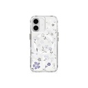 Apple iPhone 17 Uyumlu Kılıf M-safe Şarj Özellikli Şeffaf Arka Yüzey Çiçekli Coehl Amara Kapak