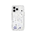 Apple iPhone 17 Pro Max Uyumlu Kılıf M-safe Şarj Özellikli Şeffaf Arka Yüzey Çiçekli Coehl Amara Kapak