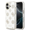 Apple iPhone 17 Uyumlu Kılıf Guess Orjinal Lisanslı Metal Kamera Çerçeveli Simli Aynalı Kapak
