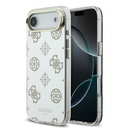 Apple iPhone 17 Air Uyumlu Kılıf Guess Orjinal Lisanslı Metal Kamera Çerçeveli Simli Aynalı Kapak