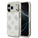 Apple iPhone 17 Pro Max Uyumlu Kılıf Guess Orjinal Lisanslı Metal Kamera Çerçeveli Simli Aynalı Kapak